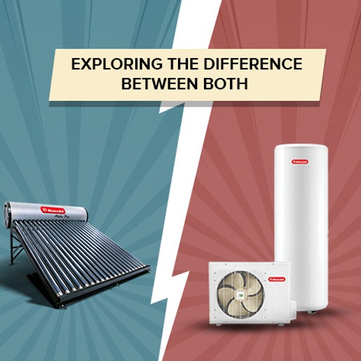 Solar Water Heater vs Heat Pump: Exploring the difference between both