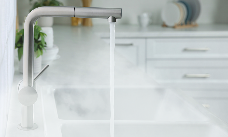 hot water tap for kitchen
