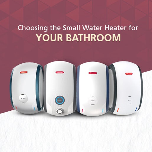 Small Bathroom Synergy: Choosing the Small Water Heater for your Bathroom
